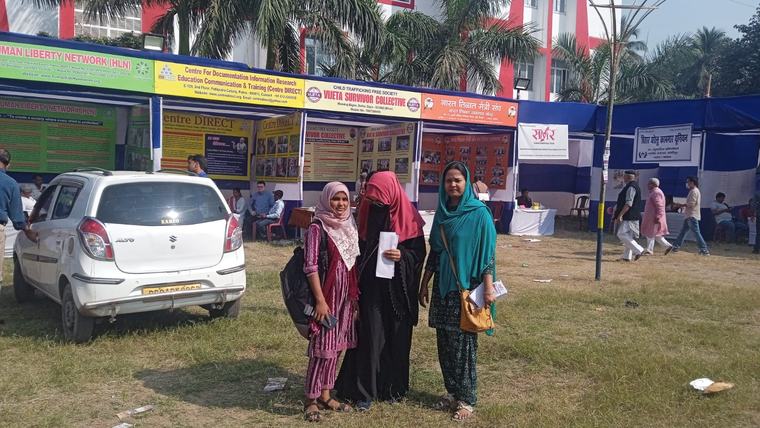 Fellows at a social sector exhibition