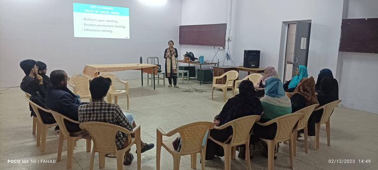 A capacity-building session in progress
