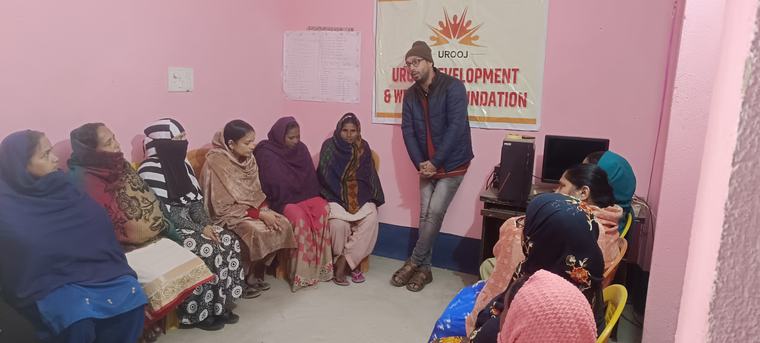 A community session at the Youth Resource Centre