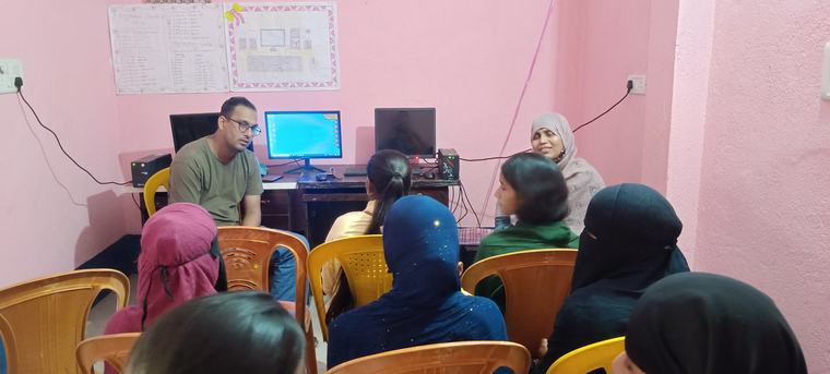 A session at the centre