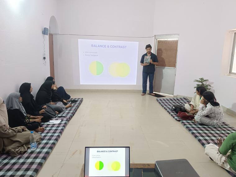 A design workshop on balance and contrast