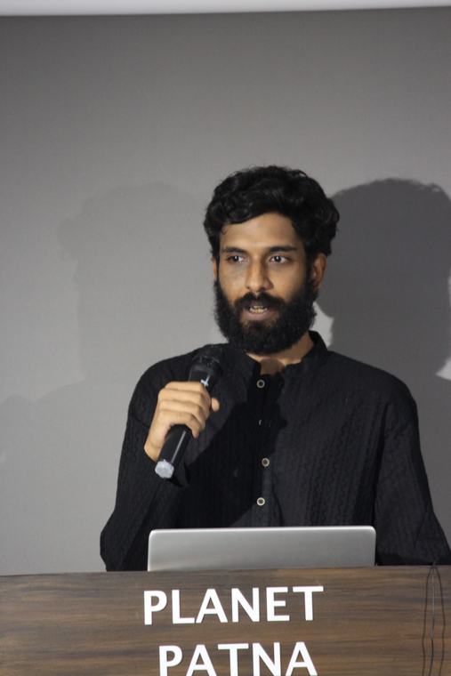 A speaker at the Urooj Youth Dialogue